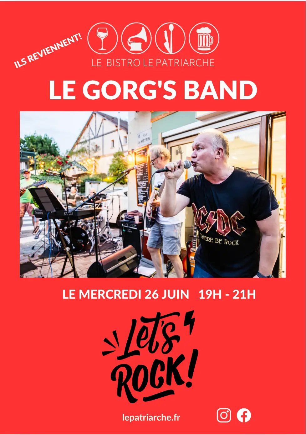 Bistro Le Patriarche à Ferney-Voltaire - Concert